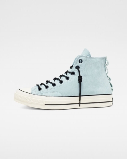 Converse Nubuck Leather Chuck 70 Férfi Magasszárú Kék | MVQCUPY-HU